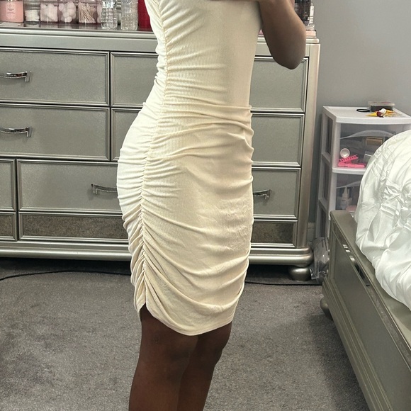 ruched tank top dress - Picture 2 of 2